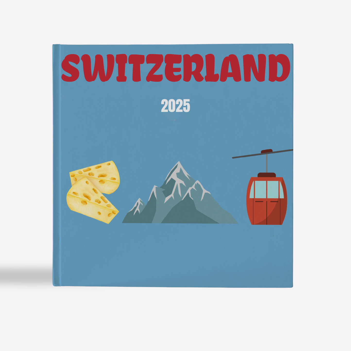 Switzerland Travel Photo Book Square
